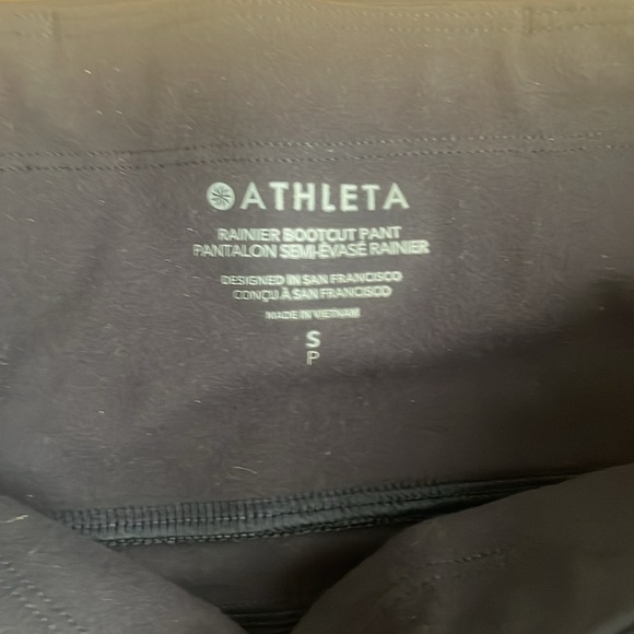 NWT Athleta Rainer Bootcut Pants - Picture 6 of 7